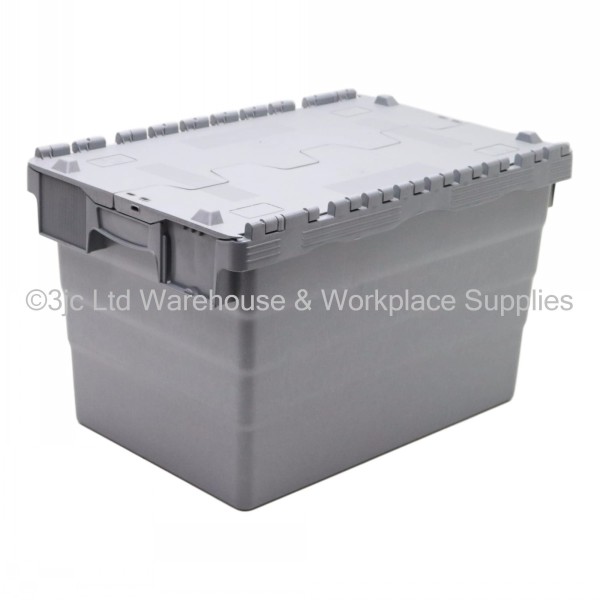 Attached Lid Distribution Container 60cm 64 Litre | 3JC