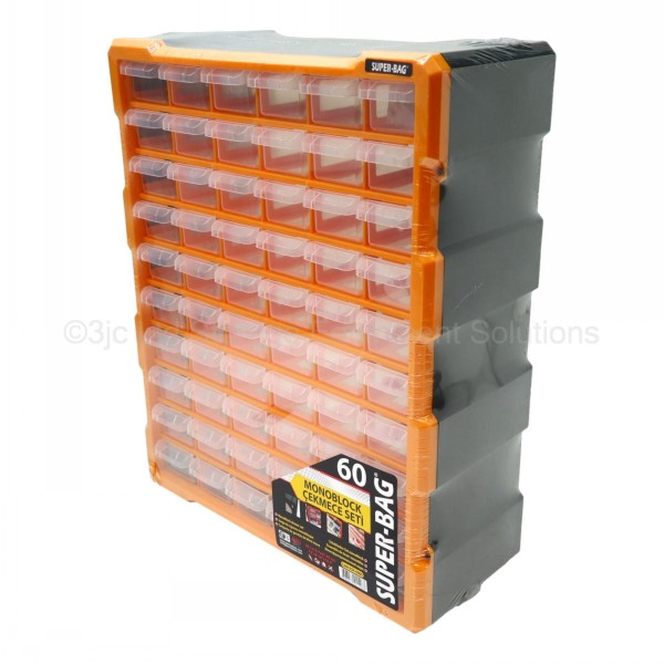 Storr Parts Storage Organiser 60 Drawer 3JC