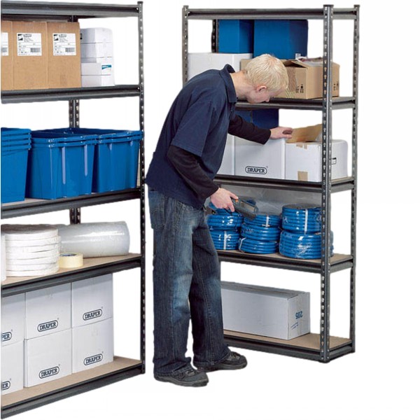 Draper Heavy Duty Shelving Bay 5 Levels 3JC