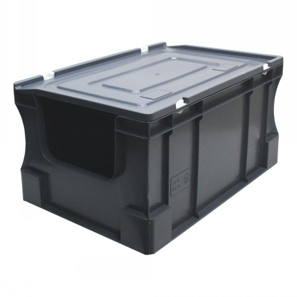 Stackable Euro Box Heavy Duty Stacking Euro Box 60cm 55 Litre Open Front | 3JC