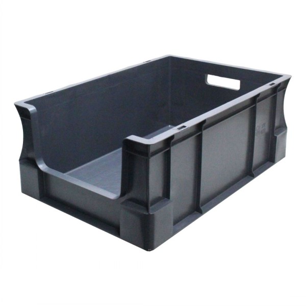 Stackable Euro Box Heavy Duty Stacking Euro Box 60cm 45 Litre Open Front | 3JC