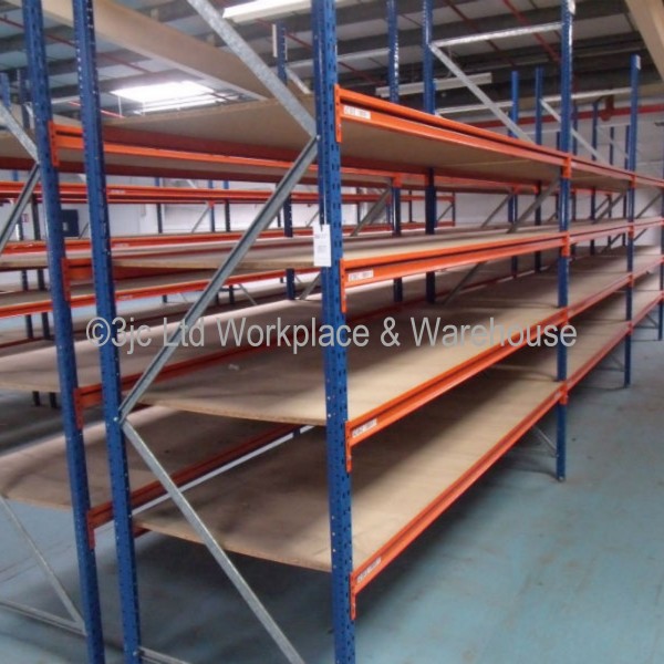 Used Longspan Shelving 3JC