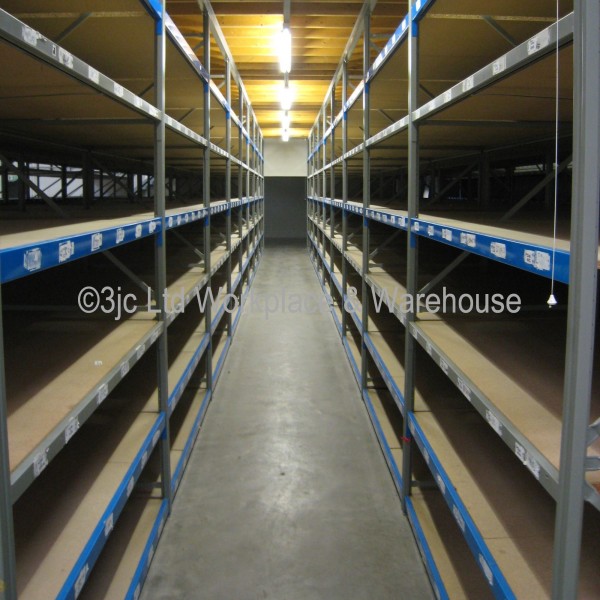 Used Longspan Shelving 3JC