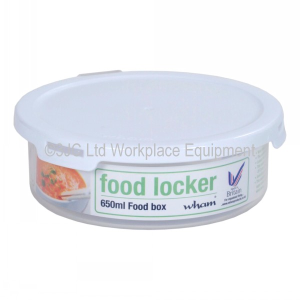 Wham Food Storage Locker Round 650ml 3JC