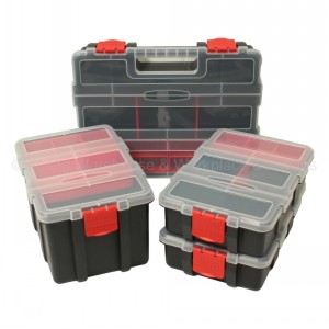 Parts Storage Compartment Case Set 4 Piece