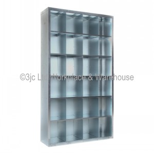 White pigeon hole shelving deals
