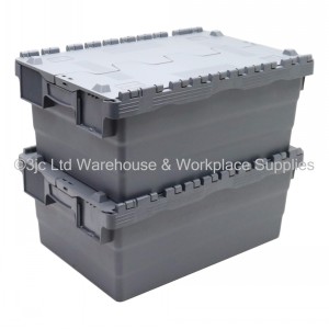 Attached Lid Distribution Container 60cm 40 Litre