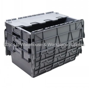 Attached Lid Distribution Container 60cm 40 Litre