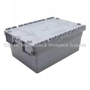 Attached Lid Distribution Container 60cm 40 Litre