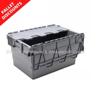 Attached Lid Distribution Container 60cm 54 Litre