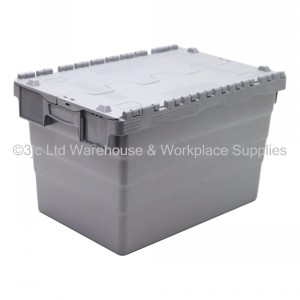 Attached Lid Distribution Container 60cm 64 Litre