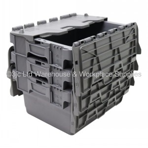 Attached Lid Distribution Container 40cm 16 Litre