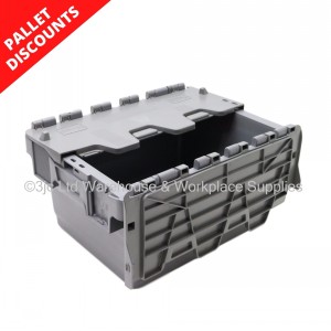 Attached Lid Distribution Container 40cm 16 Litre