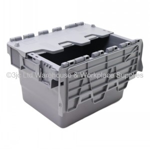 Attached Lid Distribution Container 40cm 22 Litre
