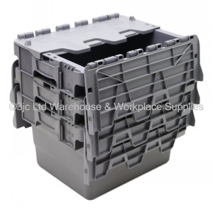Attached Lid Distribution Container 40cm 22 Litre