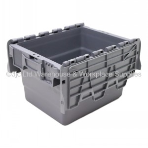 Attached Lid Distribution Container 40cm 22 Litre