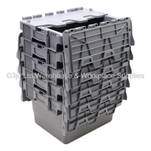 Attached Lid Distribution Container 40cm 22 Litre