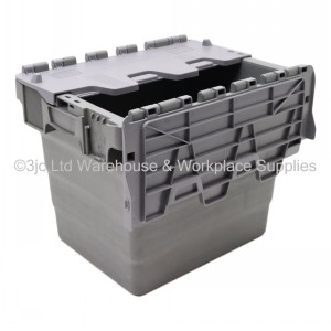 Attached Lid Distribution Container 40cm 27 Litre