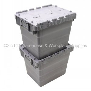 Attached Lid Distribution Container 40cm 27 Litre