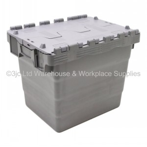 Attached Lid Distribution Container 40cm 27 Litre