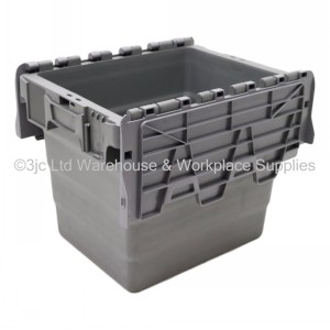 Attached Lid Distribution Container 40cm 27 Litre