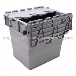 Attached Lid Distribution Container 40cm 32 Litre