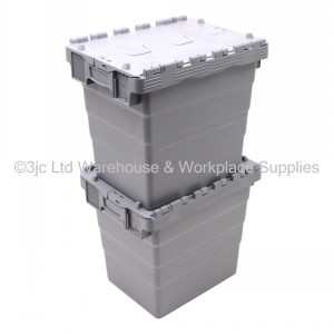 Attached Lid Distribution Container 40cm 32 Litre