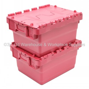 Attached Lid Distribution Container 40cm 16 Litre