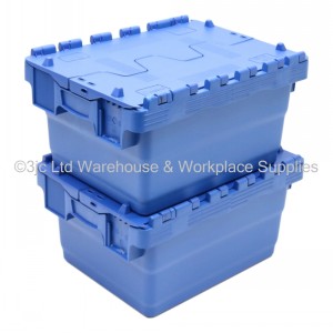 Attached Lid Distribution Container 40cm 16 Litre