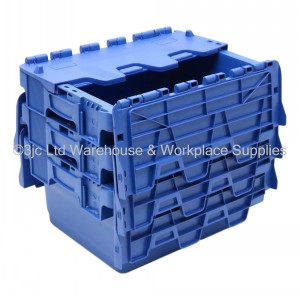 Attached Lid Distribution Container 40cm 16 Litre
