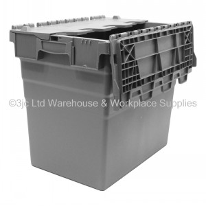 Attached Lid Distribution Container 60cm 90 Litre