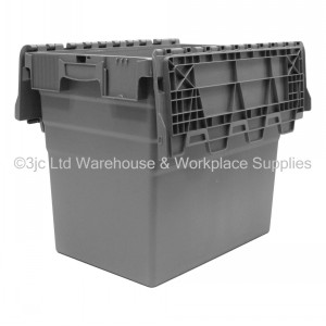 Attached Lid Distribution Container 60cm 90 Litre