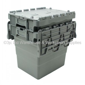 Attached Lid Distribution Container 30cm 06 Litre