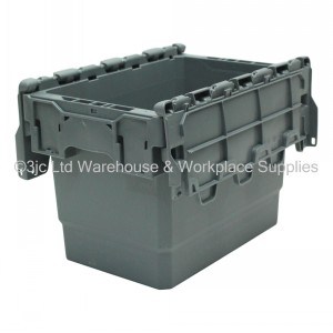 Attached Lid Distribution Container 30cm 08 Litre