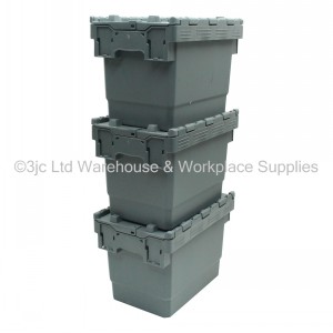 Attached Lid Distribution Container 30cm 08 Litre