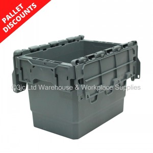 Attached Lid Distribution Container 30cm 08 Litre