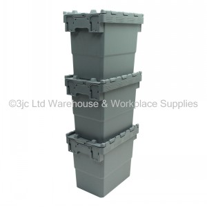 Attached Lid Distribution Container 30cm 10 Litre