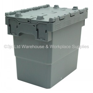 Attached Lid Distribution Container 30cm 10 Litre