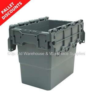 Attached Lid Distribution Container 30cm 10 Litre