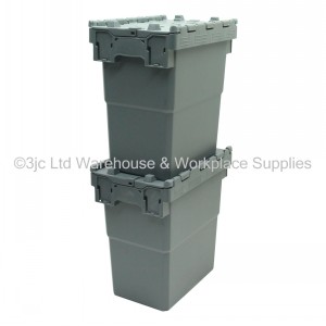 Attached Lid Distribution Container 30cm 12 Litre