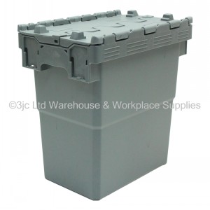 Attached Lid Distribution Container 30cm 12 Litre