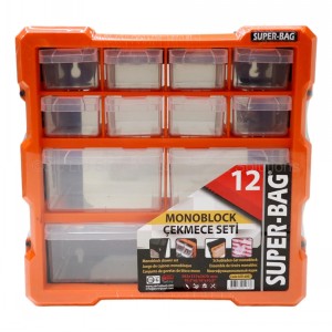Storr Parts Storage Cabinet Organiser 12 Drawer.