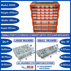 Storr Parts Storage Cabinet Organiser 39 Drawer