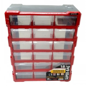 Storr Parts Storage Cabinet Organiser 18 Drawer