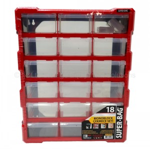 Storr Parts Storage Cabinet Organiser 18 Drawer