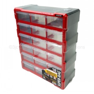 Storr Parts Storage Cabinet Organiser 18 Drawer