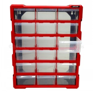 Storr Parts Storage Cabinet Organiser 18 Drawer