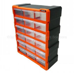 Storr Parts Storage Cabinet Organiser 18 Drawer