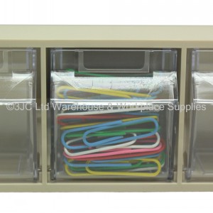 Excel Clearview Tilt Front Parts Storage 9 Compartment