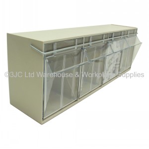 Excel Clearview Tilt Front Parts Storage 4 Compartment